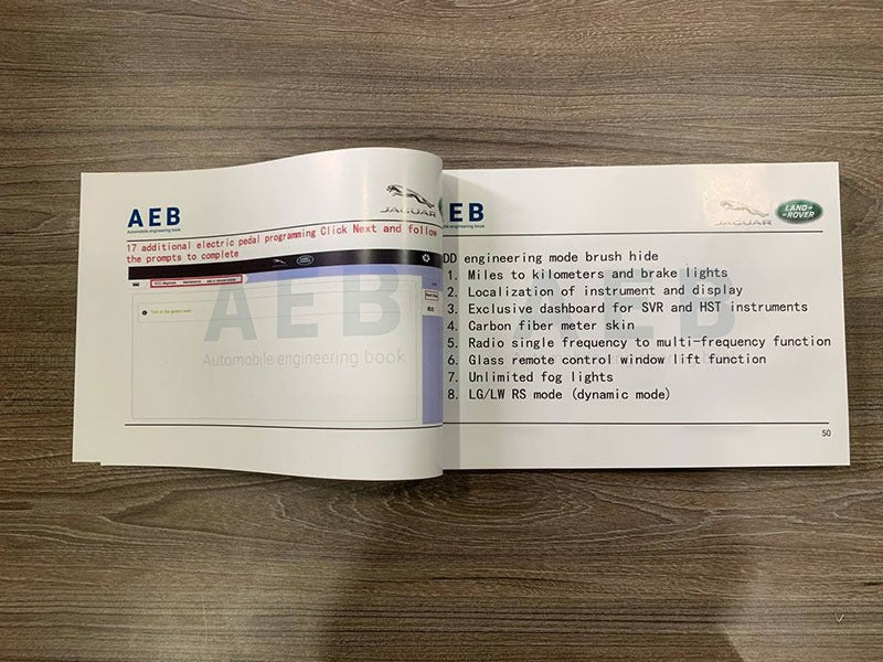 Jaguar Land Rover Programming & Coding Guidebook