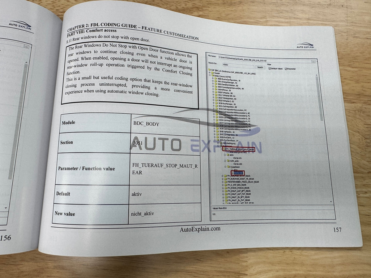 AutoExplain Advanced Coding Guide Vol. 2 for BMW Vehicles: 100 Hidden Feature Configurations