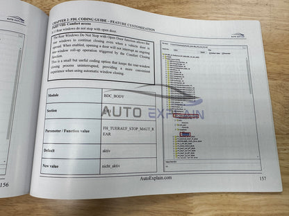 AutoExplain Advanced Coding Guide Vol. 2 for BMW Vehicles: 100 Hidden Feature Configurations