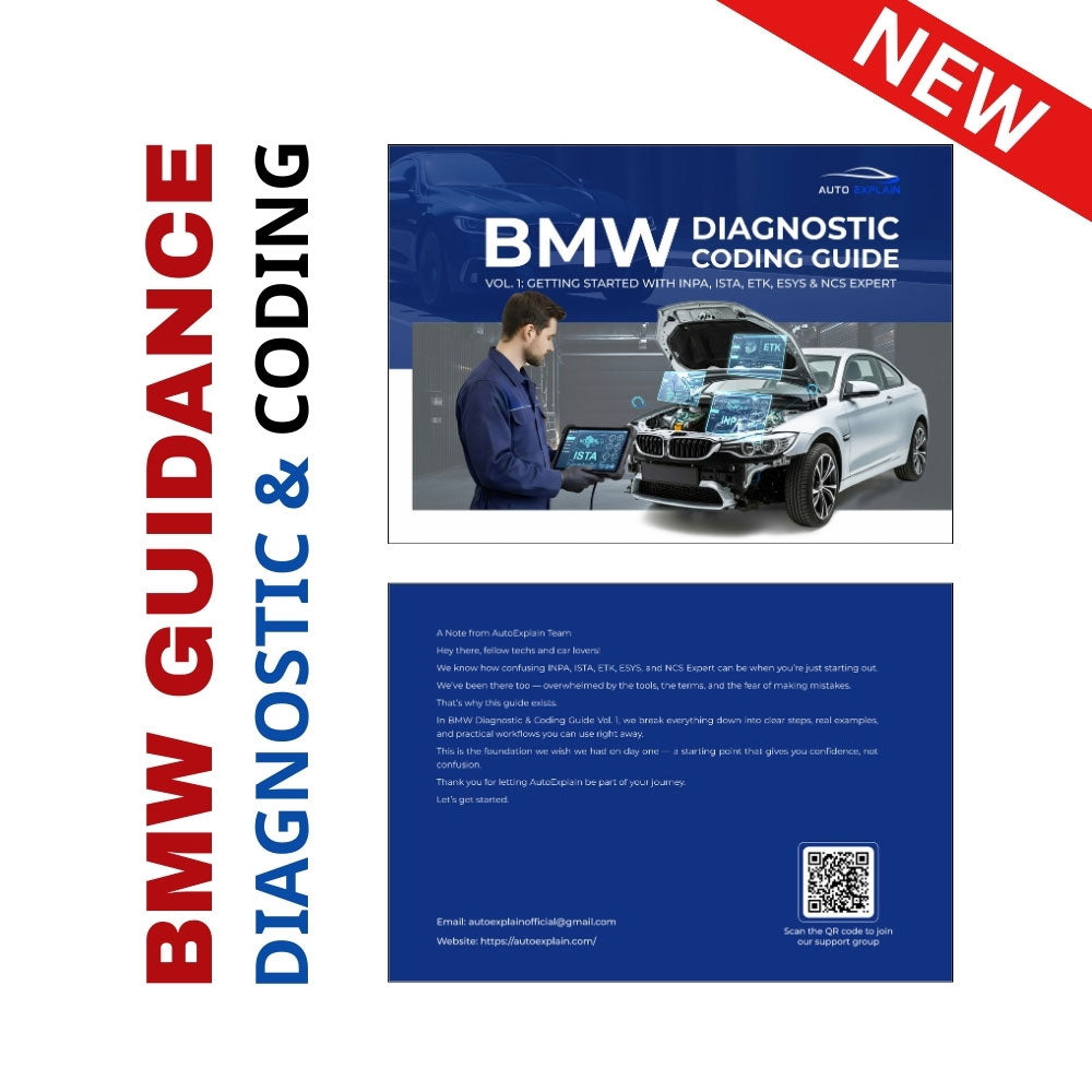 BMW Diagnostic & Coding Guide – Vol.1: Getting Started with INPA, ISTA ...