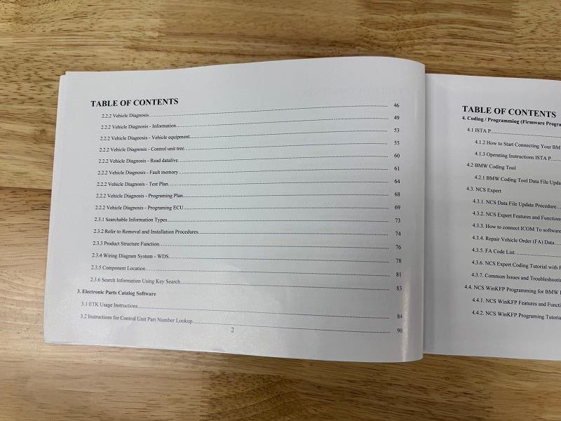 BMW Diagnostic Coding Guide – Vol.1