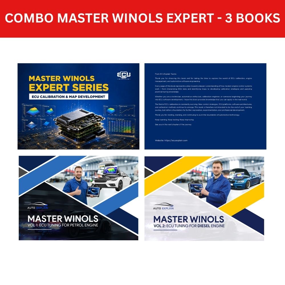 Combo Master WinOLS Expert: Complete ECU Calibration & Map Development Collection