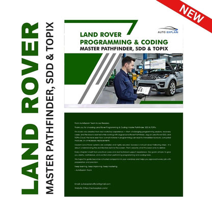 Jaguar Land Rover Programming & Coding Guidebook