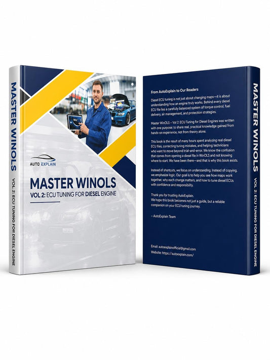 [EBOOK] Master WinOLS Vol.2: ECU Tuning for Diesel Engine Manual [AI Assistant]