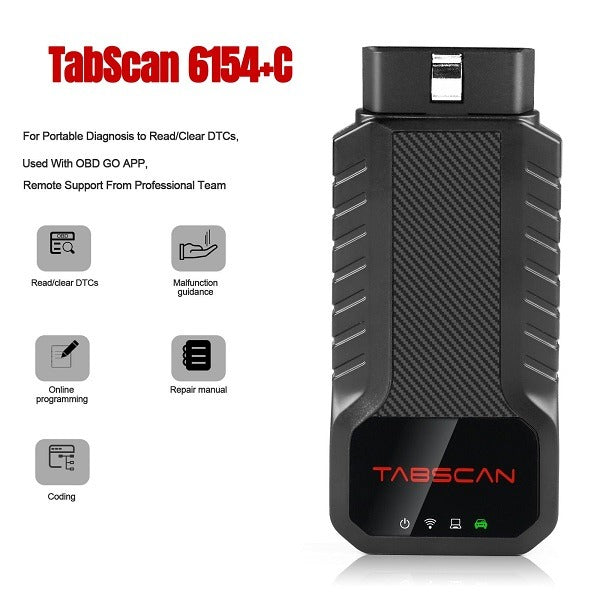 TabScan 6154+C Diagnostic Tool: OBD2 Scan and ECU Coding Tool