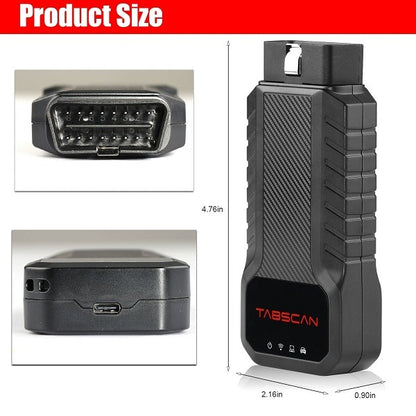 TabScan 6154+C Diagnostic Tool: OBD2 Scan and ECU Coding Tool