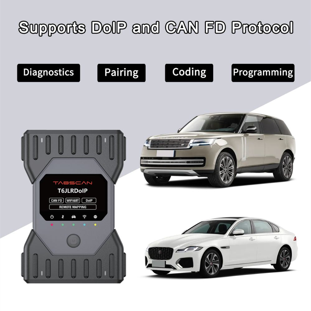 TabScan T6JLR DoIP VCI – OEM Diagnostic Tool for Jaguar Land Rover