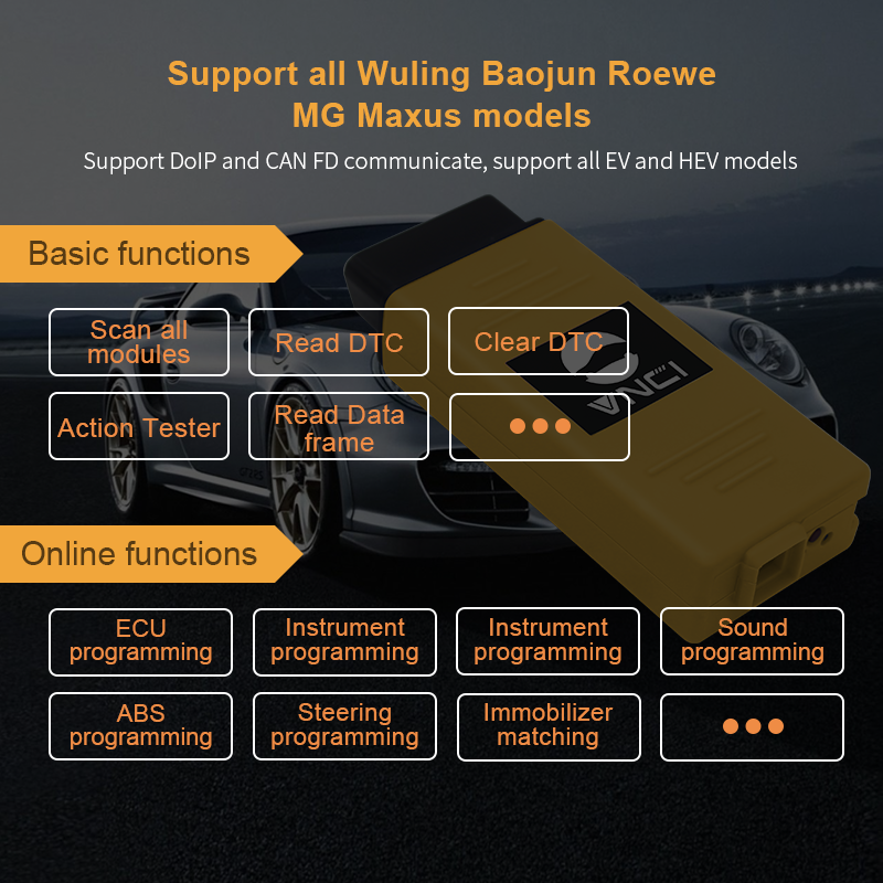 VNCI VDI3 Diagnostic Tool