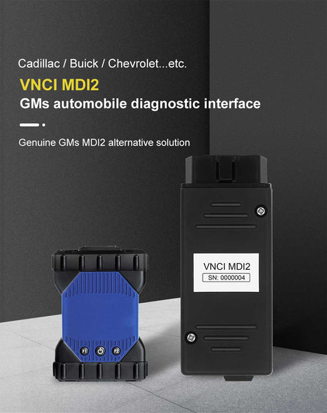 VNCI MDI2 GM Diagnostic Interface – CAN FD & DoIP, TLC GDS2 Tech2Win Compatible