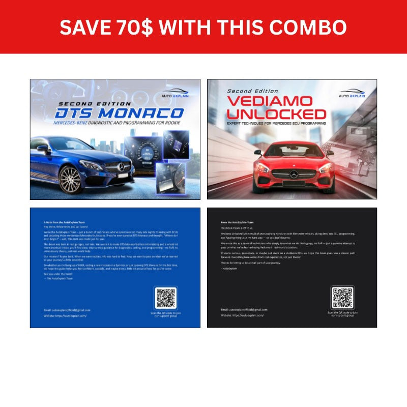 Combo Manuals Master DTS Monaco & Vediamo